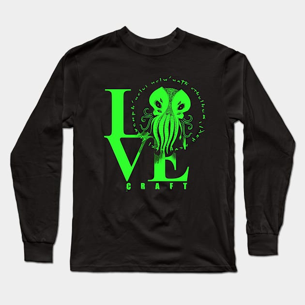 Lovecraft Long Sleeve T-Shirt by PopShirts